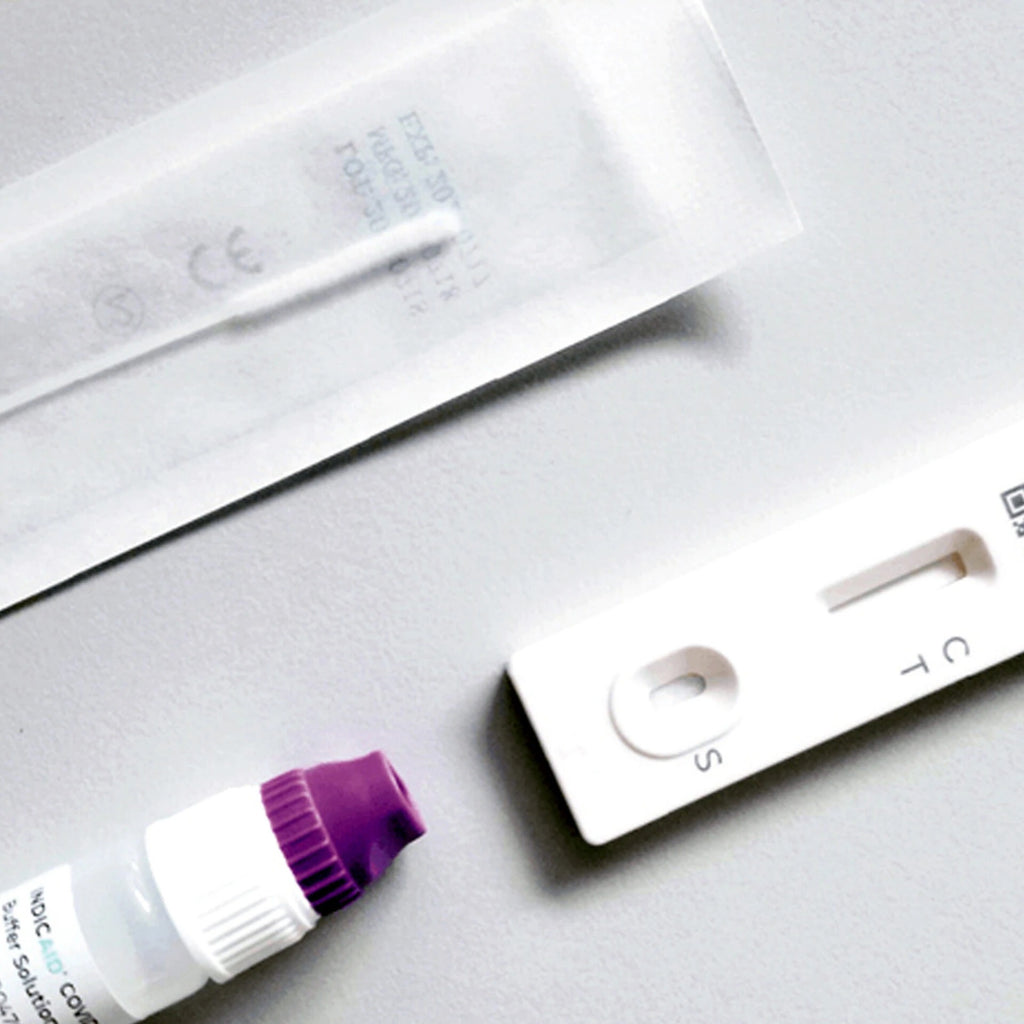 INDICAID OTC COVID-19 Rapid Antigen At-Home Test Components