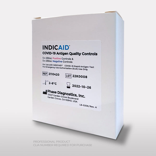 INDICAID® COVID-19 Antigen Quality Controls