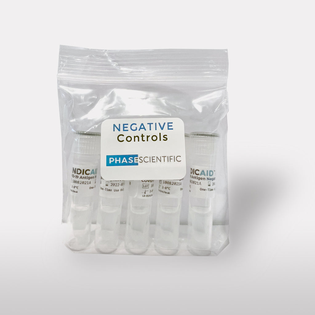 INDICAID® COVID-19 Rapid Antigen Test Negative Controls 5 vials